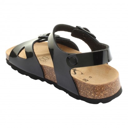 Sandales Lys Multibrides Noir Vinyl