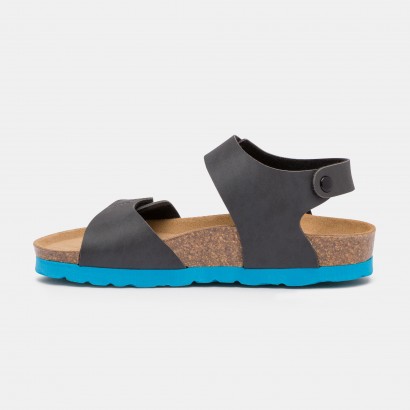 Sandales Aster Multibrides Gris foncé