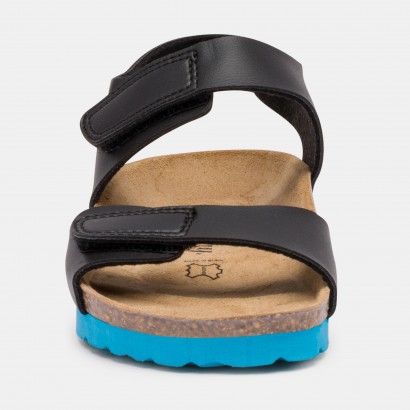 Sandales Aster Multibrides Noir