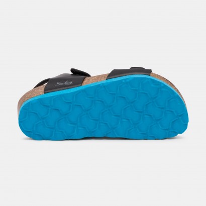 Sandales Aster Multibrides Noir