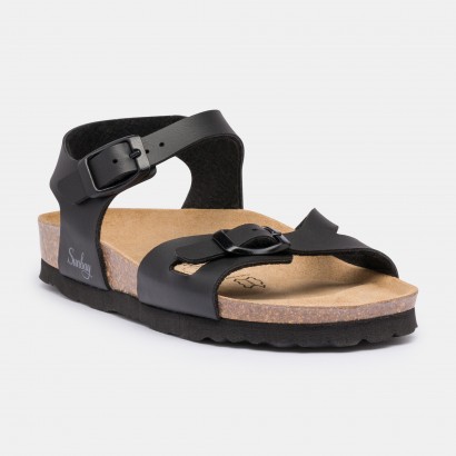 Sandales Lys Multibrides Noir