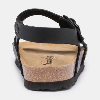 Sandales Lys Multibrides Noir