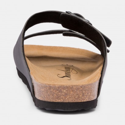 Sandales Trefle 2 Brides Gris foncé