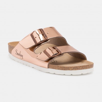 Sandales Trefle 2 Brides Rose gold