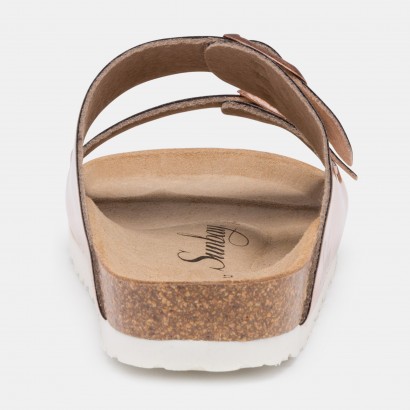 Sandales Trefle 2 Brides Rose gold