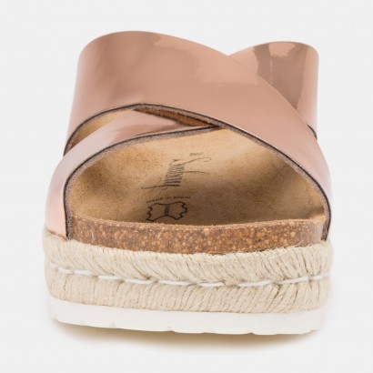 Sandales Astilbe à plateforme Rose gold