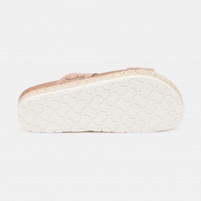 Sandales Astilbe à plateforme Rose gold