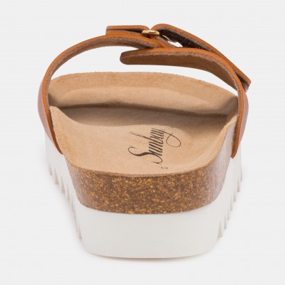 Sandales Bluebell à plateforme Camel
