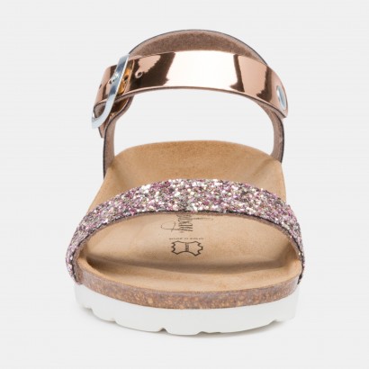 Sandales Gentiane Multibrides Rose gold