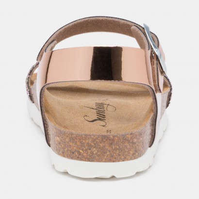 Sandales Gentiane Multibrides Rose gold