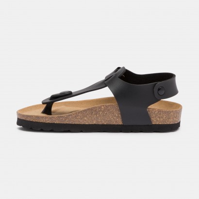 Sandales Joly à entre-doigts Noir