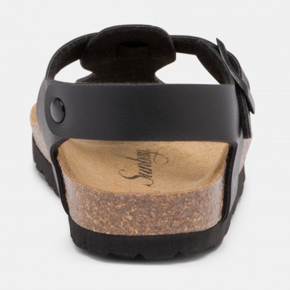 Sandales Joly à entre-doigts Noir