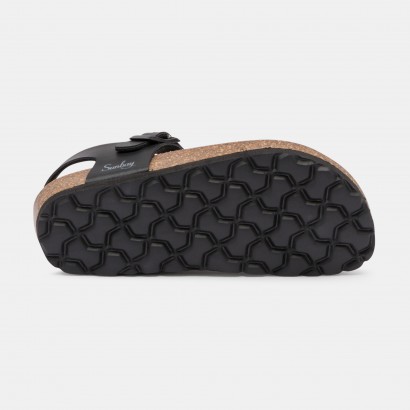 Sandales Joly à entre-doigts Noir