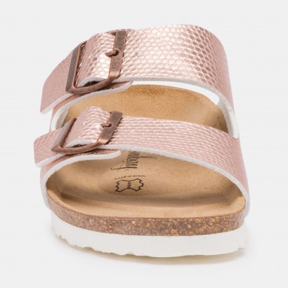 Sandales Trefle 2 Brides Rose gold
