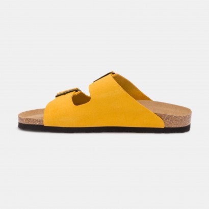 Sandales Trefle 2 Brides Moutarde