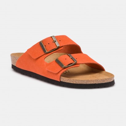 Sandales Trefle 2 Brides Orange