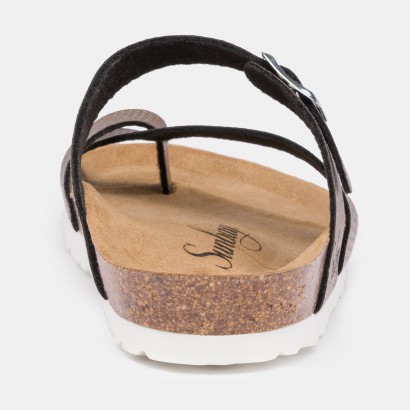 Sandales Tulipe Multibrides Taupe