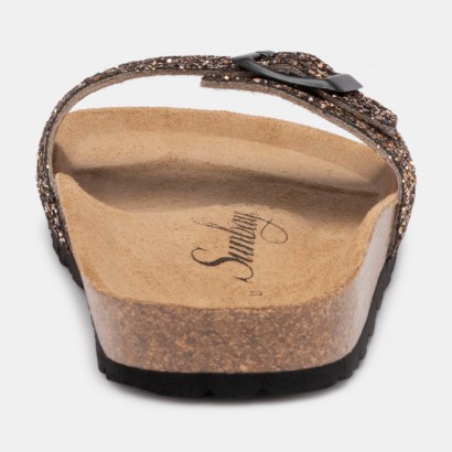 Sandales Jasmin 1 Bride Or à Paillettes