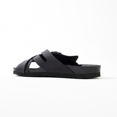 Sandales Oran Multibrides Noir