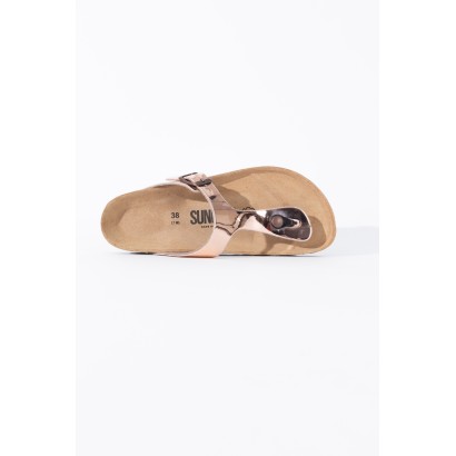 Sandales Camelia Rose gold