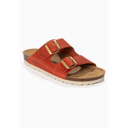 Sandales Trefle Orange