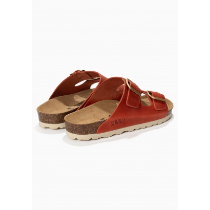 Sandales Trefle Orange