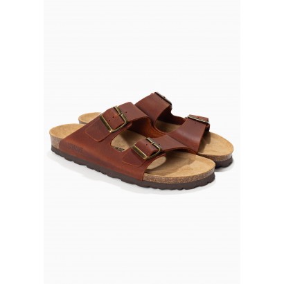 Sandales Trefle Marron