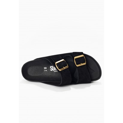 Sandales Trefle Noir