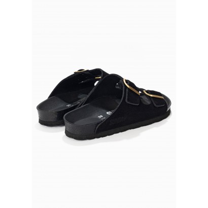 Sandales Trefle Noir