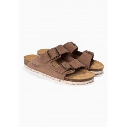 Sandales Trefle Marron clair