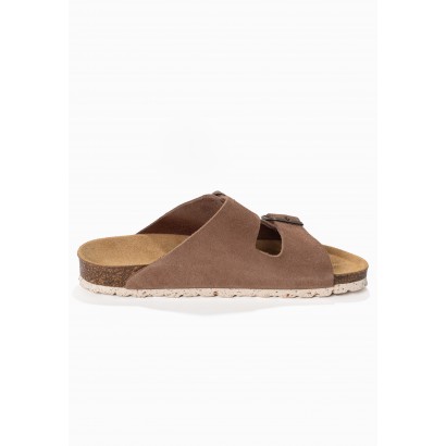 Sandales Trefle Marron clair