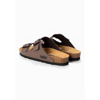 Sandales Trefle Marron