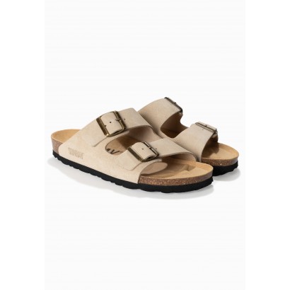 Sandales Trefle Beige