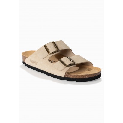 Sandales Trefle Beige