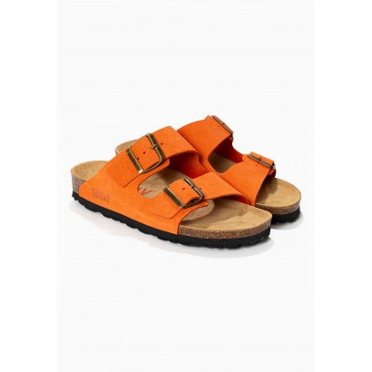 Sandales Trefle Orange