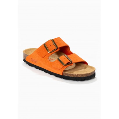 Sandales Trefle Orange