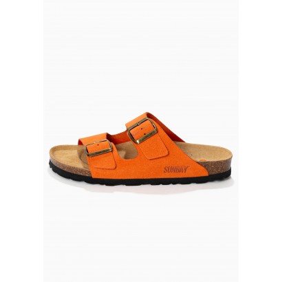Sandales Trefle Orange