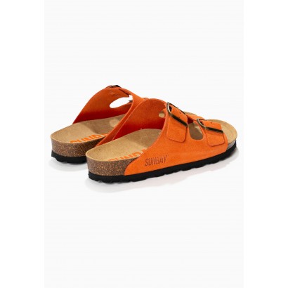 Sandales Trefle Orange