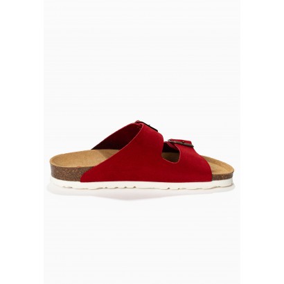 Sandales Trefle Rouge