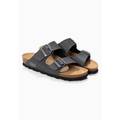 Sandales Trefle Gris foncé