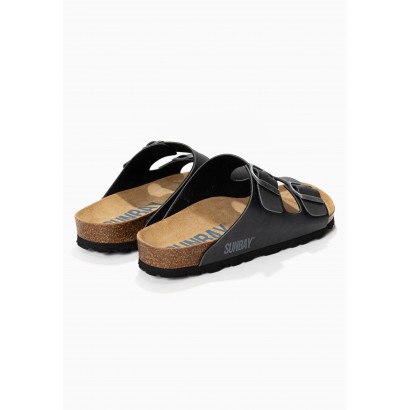 Sandales Trefle Gris foncé