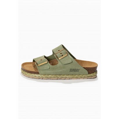 Sandales Trefle Vert