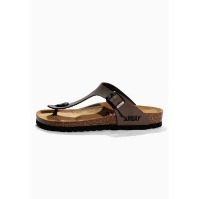 Sandales Camelia Marron