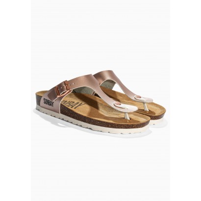 Sandales Camelia Rose Gold