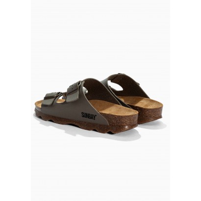 Sandales Trefle Marron