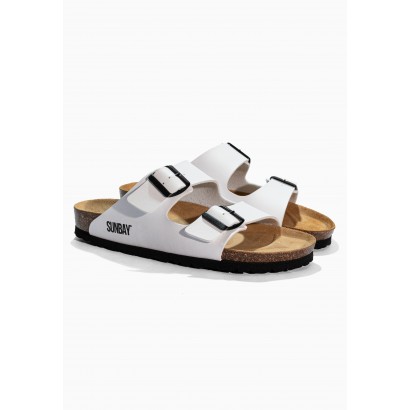 Sandales Trefle Blanc