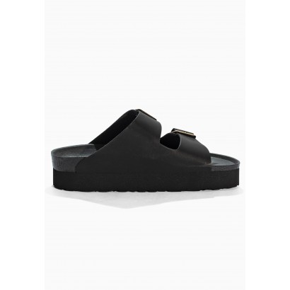 Sandales Edelweiss Noir