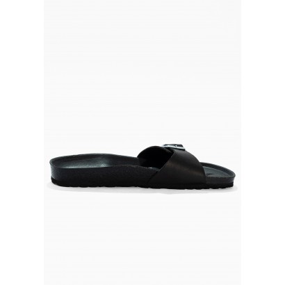 Sandales Jasmin Noir en Cuir