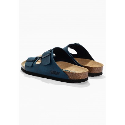 Sandales Trefle Bleu