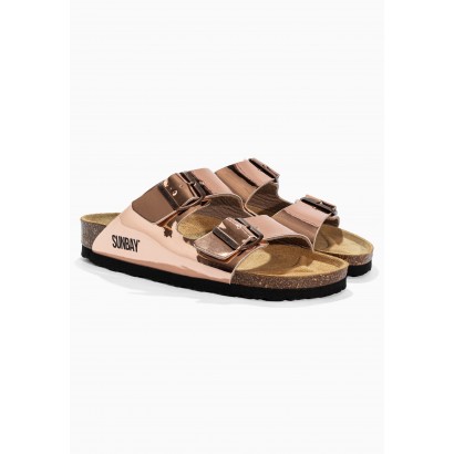 Sandales Trefle Rose Gold